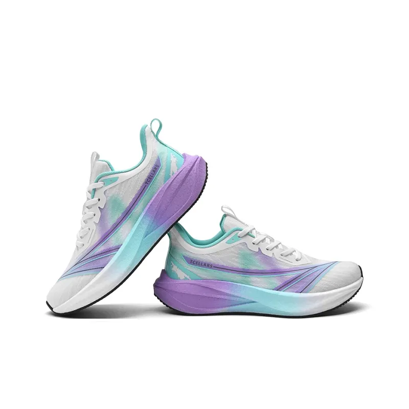 TCELLARS Running Shoes Unisex Low Top Green-3