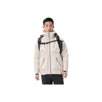 OUTDOOR PRODUCTS Windproof, Breathable, Thermal Windbreaker Jacket Men's Lead White
