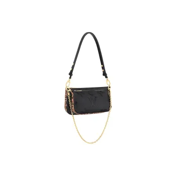 LOUIS VUITTON Multiple Pochette Accessoires Wild At Heart Black
