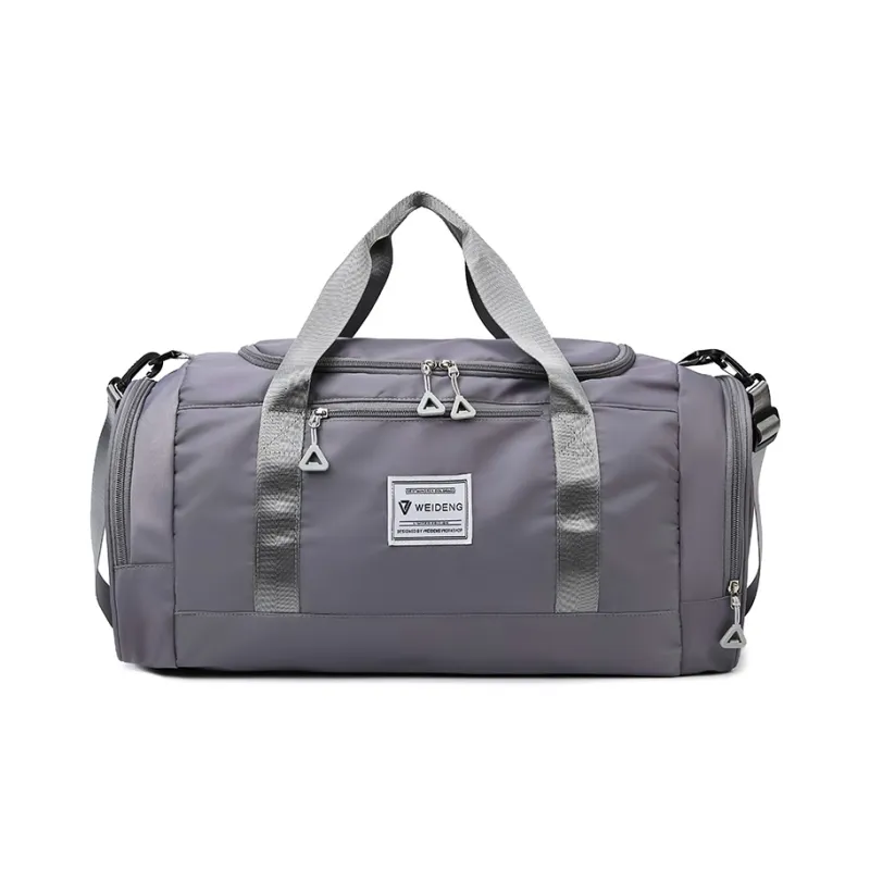 BUBM Oxford Travel Bag Unisex Black/Gray/Taro Purple/Dark Blue/Cherry Blossom Pink/Pink & Gray-6