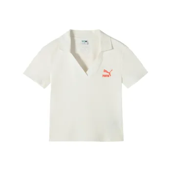 PUMA SWXPDANCEMANIA Polo Shirt Women's White