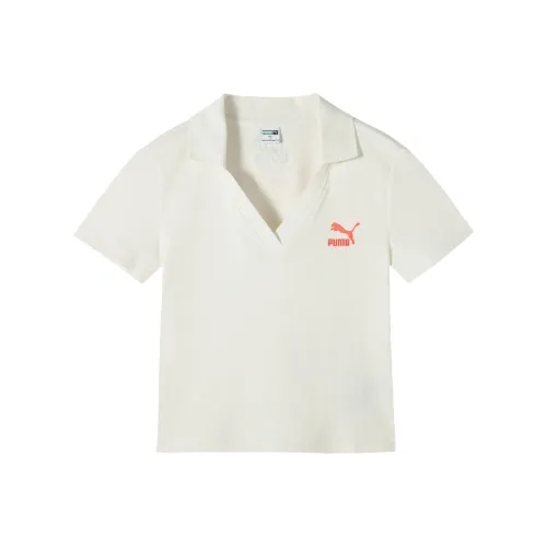 PUMA SWXPDANCEMANIA Polo Shirt Women's White