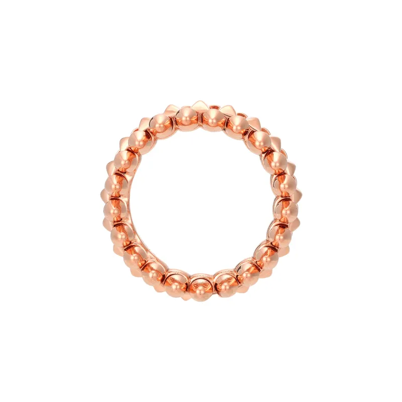 CARTIER Clash De Cartier Collection 18K Rose Gold Rings Unisex-2