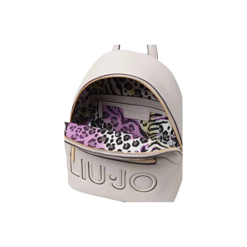 LIU JO Cut Out-logo Backpack-4