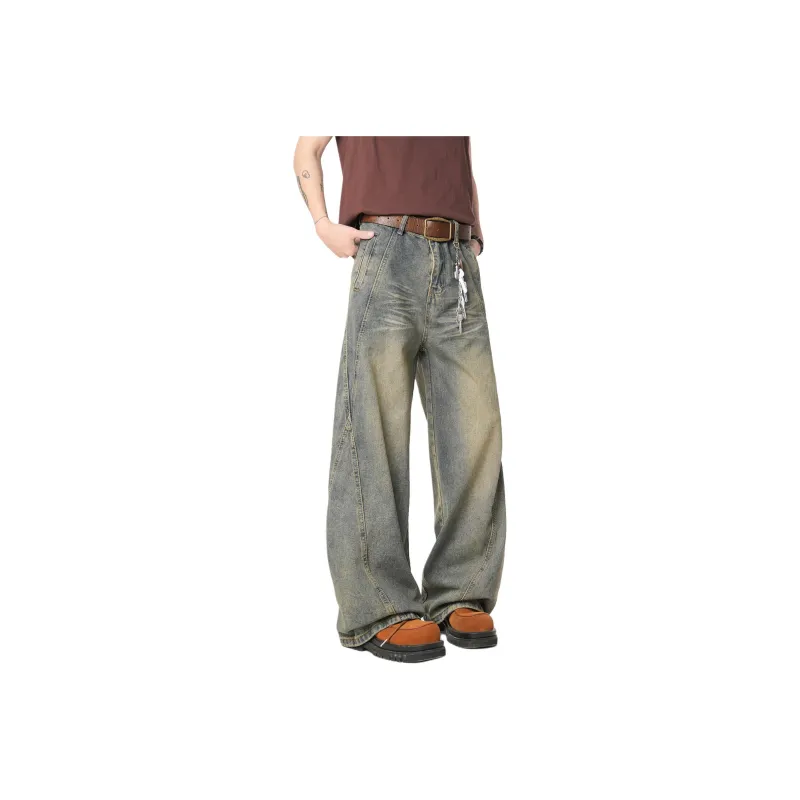 F·dragon Jeans Unisex Vintage Blue-0