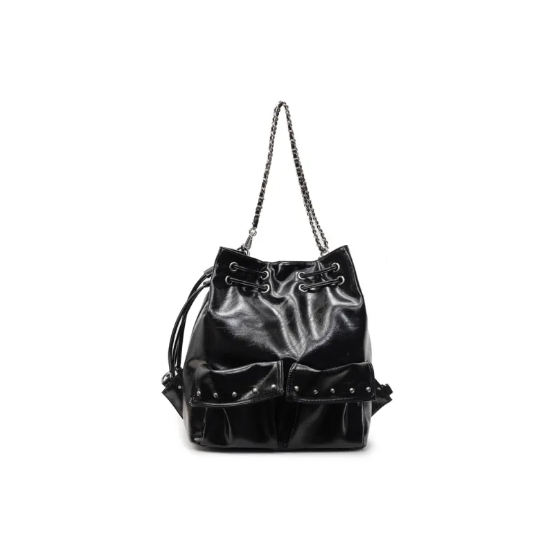 Single Warehouse PU Shoulder Bag Regular Women's Multicolor-18