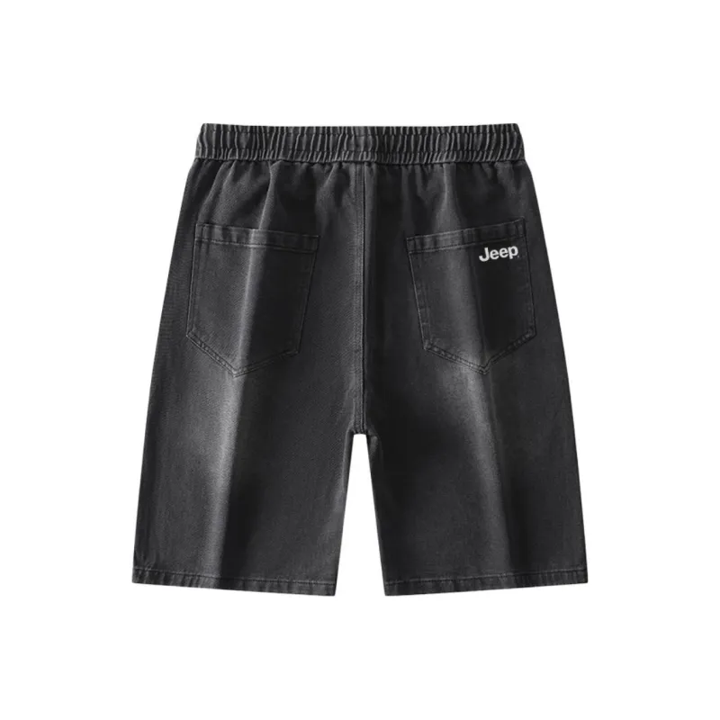 Jeep Pasture Horse Lifestyle Denim Shorts Unisex-1