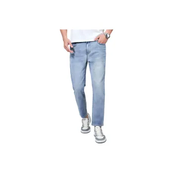 Dance With Wolves Jeans Men's Light Blue