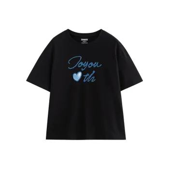 Initial Language T Shirt Women's