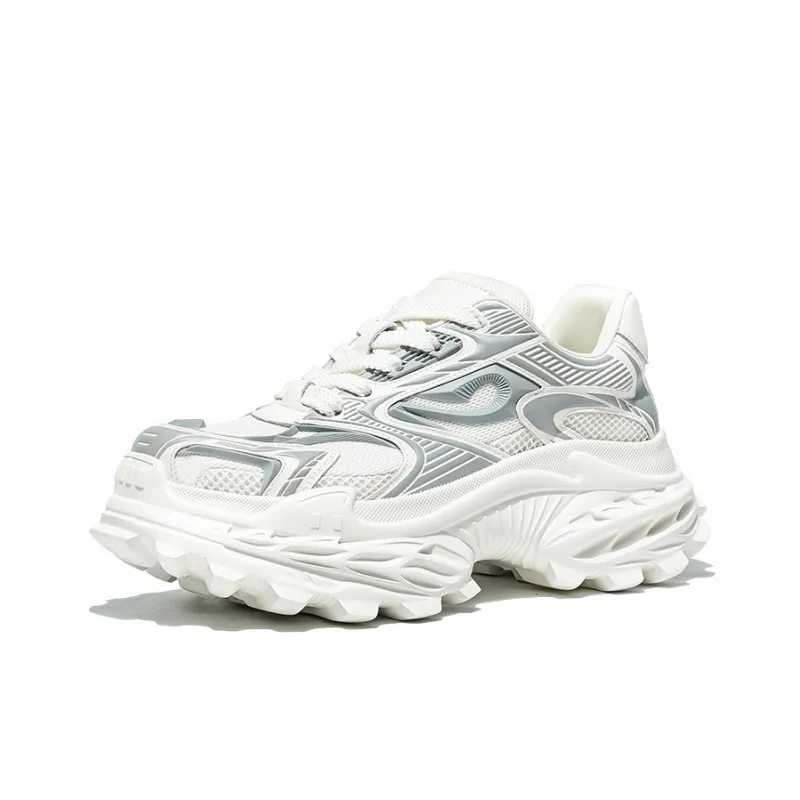 MOERBAI Lava Series Breathable Height Increase Low Top Chunky Sneakers Men's-6