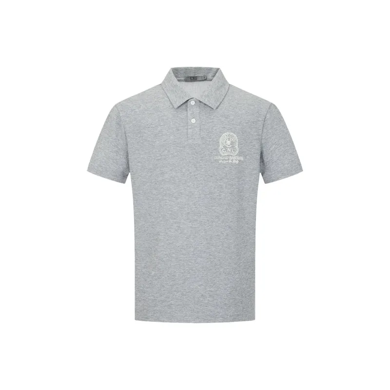 C'N'C New Order & Classics Series Polo Shirt Men's Light Gray-0