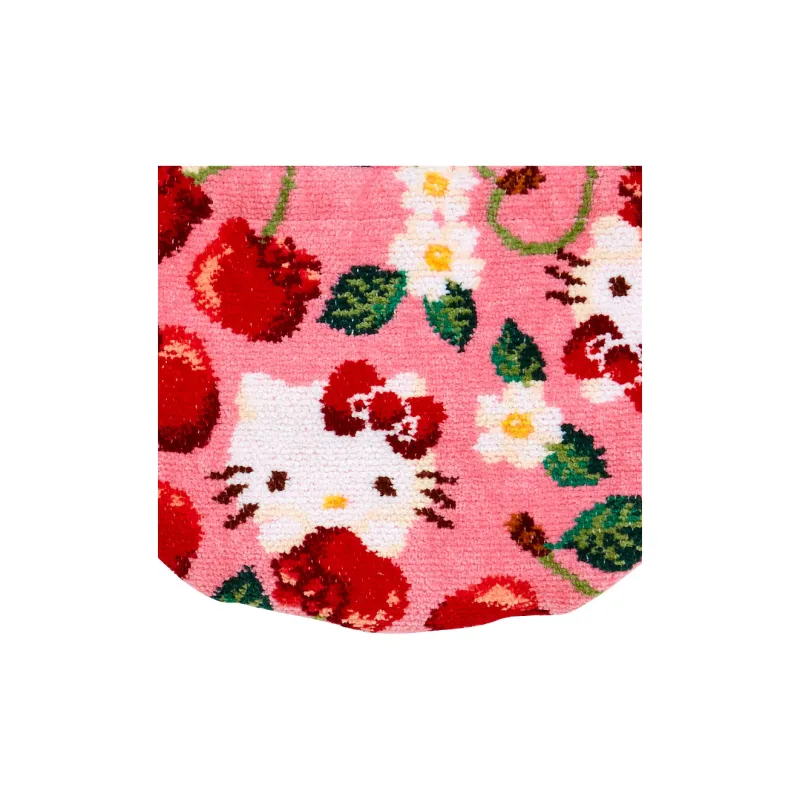 Sanrio Cotton Fabric Storage Bag Women's Pink-4