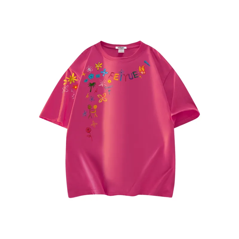 Feiyue T Shirts Unisex-20