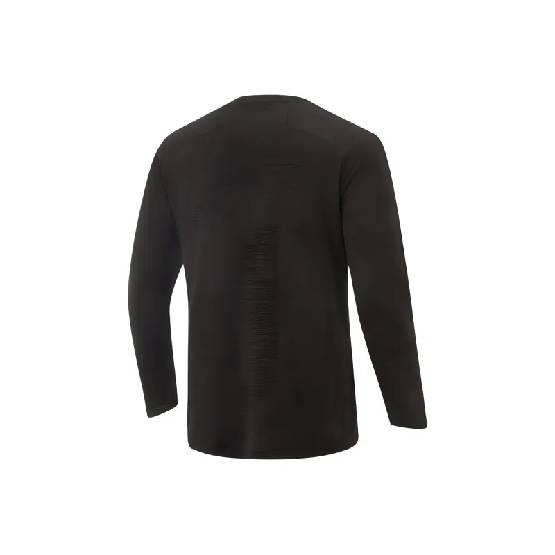 LiNing Basketball Collection T Shirt Men's Mixed Color Dark Chocolate Umber-1