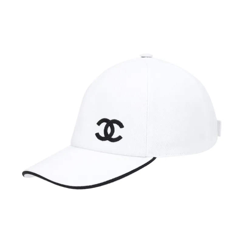 CHANEL - Baseball Caps Unisex White-0