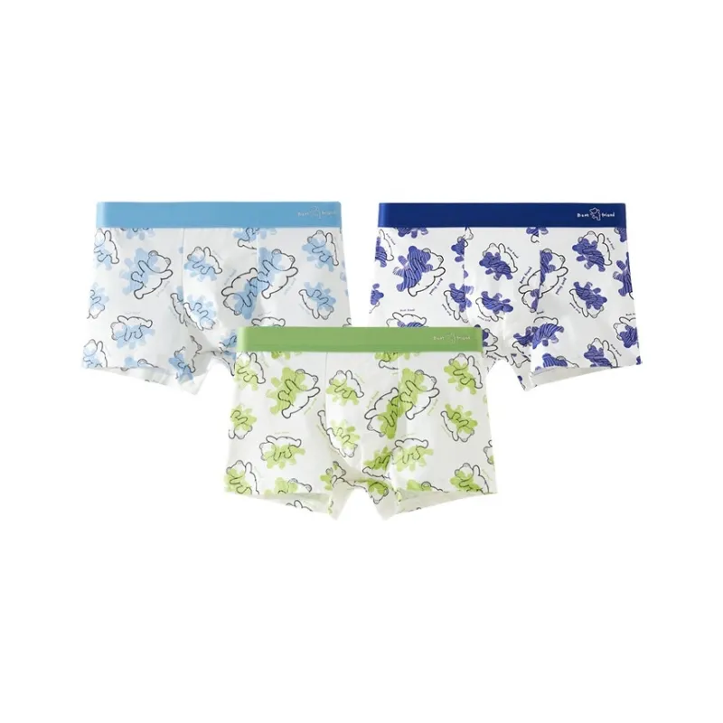 Qiao Ni Tong Underpants Men's 3 Pack-6