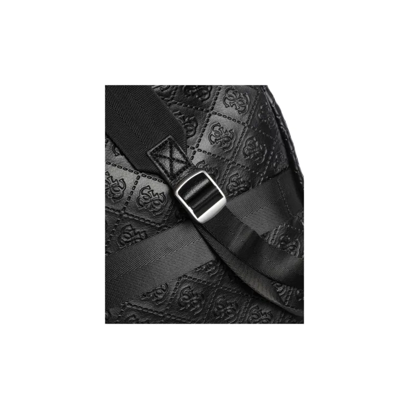 GUESS Artificial Leather Backpack Men's Black-3