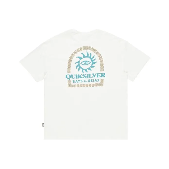 Quiksilver CLSunPower T Shirt Men's White-1