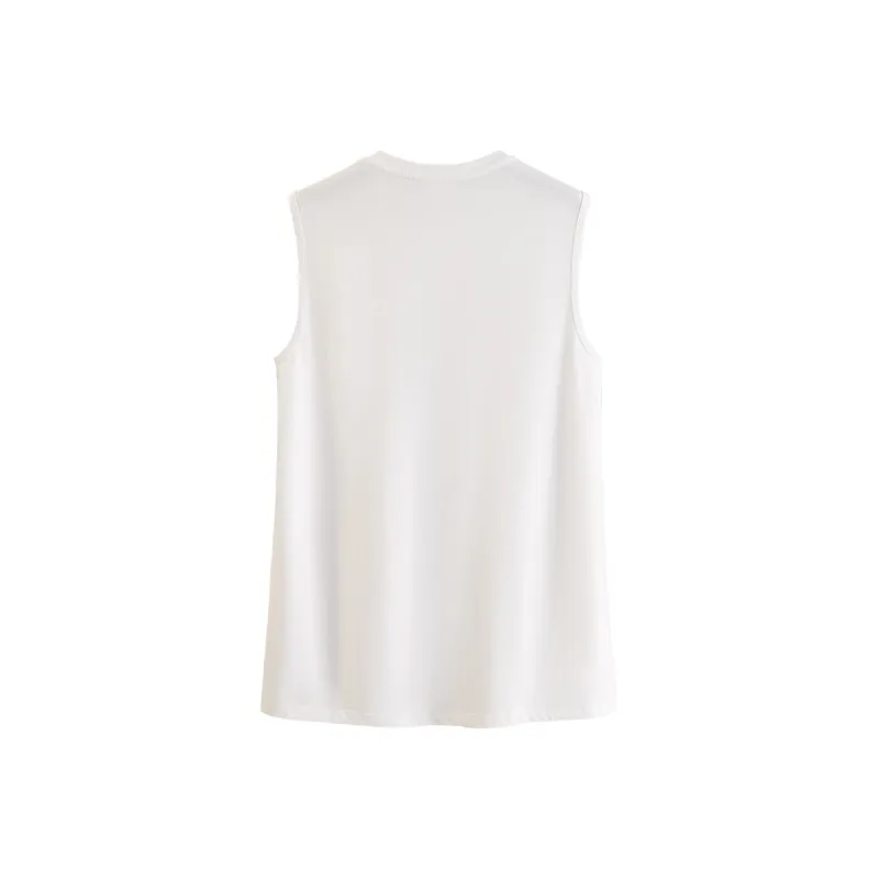 TOUCH Tank Tops Women's White-1