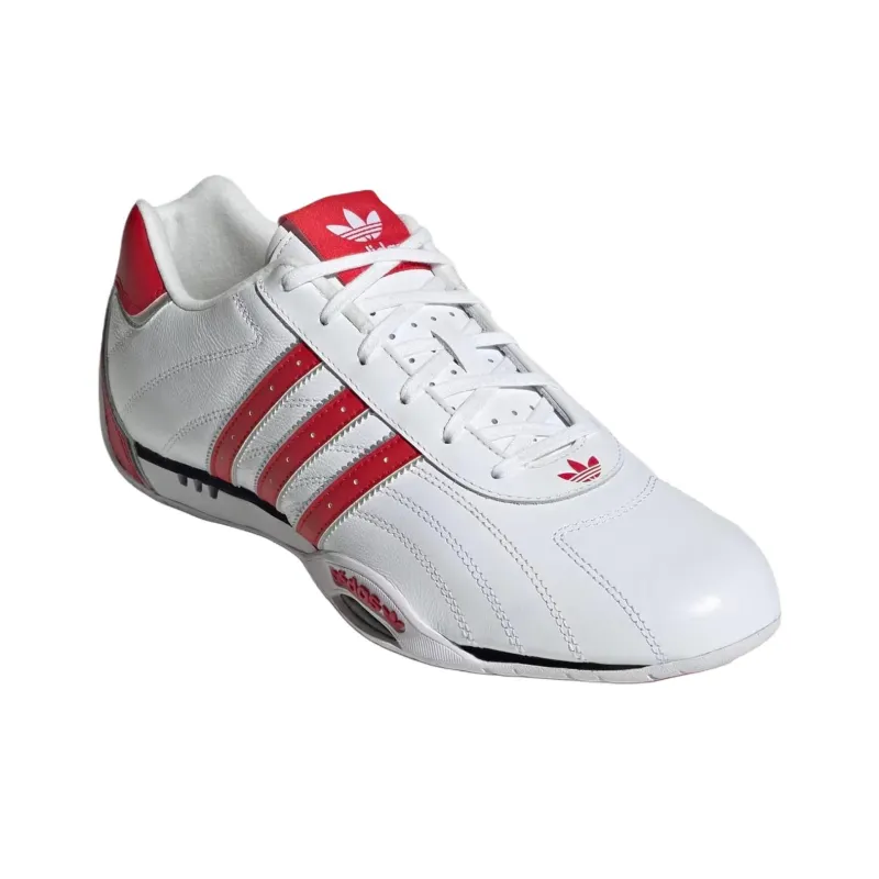 Adidas Originals ADIRACER Anti Slip Wear Resistant Low Top Casual Shoes Unisex White Red-2