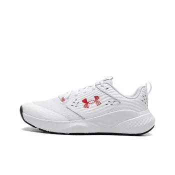 Under Armour Charged Commit Shock Absorbers With Slip Resistant Features Low Top Casual Running Shoes Men's White