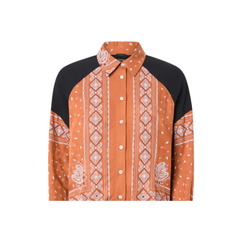 PINKO Paisley print Shirt-2