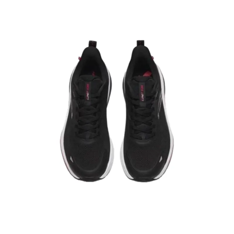 Anta Rocket 6.0 Anti-Slip Wear-Resistant Low-Top Running Shoes Men's Black Red Gray-3