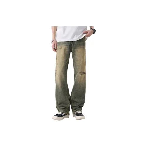 Jeep Jeans Unisex Yellow Mud