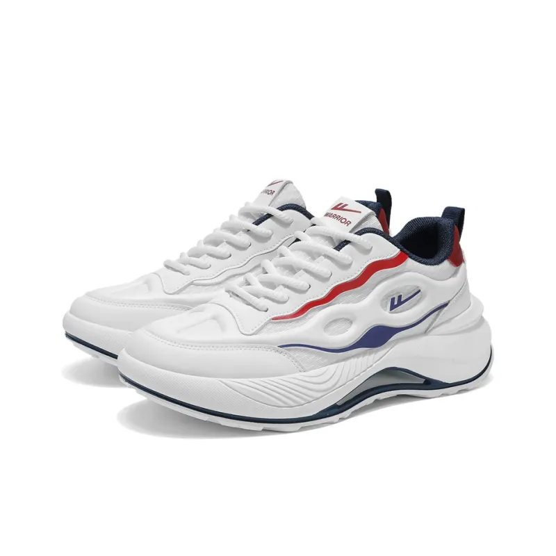 Warrior Cushioning Abrasion Resistant Breathable Low Top Casual Shoes Men's-1
