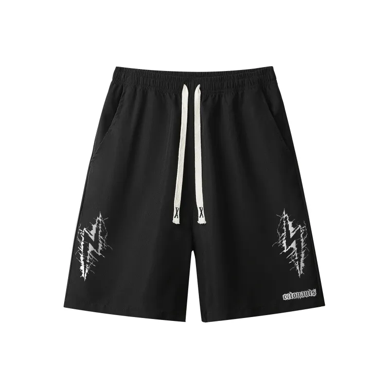 Small Columns Under The Sea Casual Shorts Unisex-0
