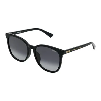 MOSCHINO Square Sunglasses Unisex Black