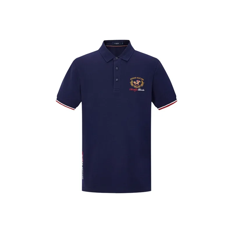 LONDA 1958 Polo Shirt Men's Dark Blue 32 With Shopping Bag Included-3