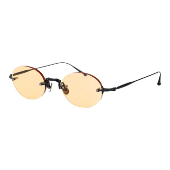 Matsuda Oval Sunglasses Men's Black