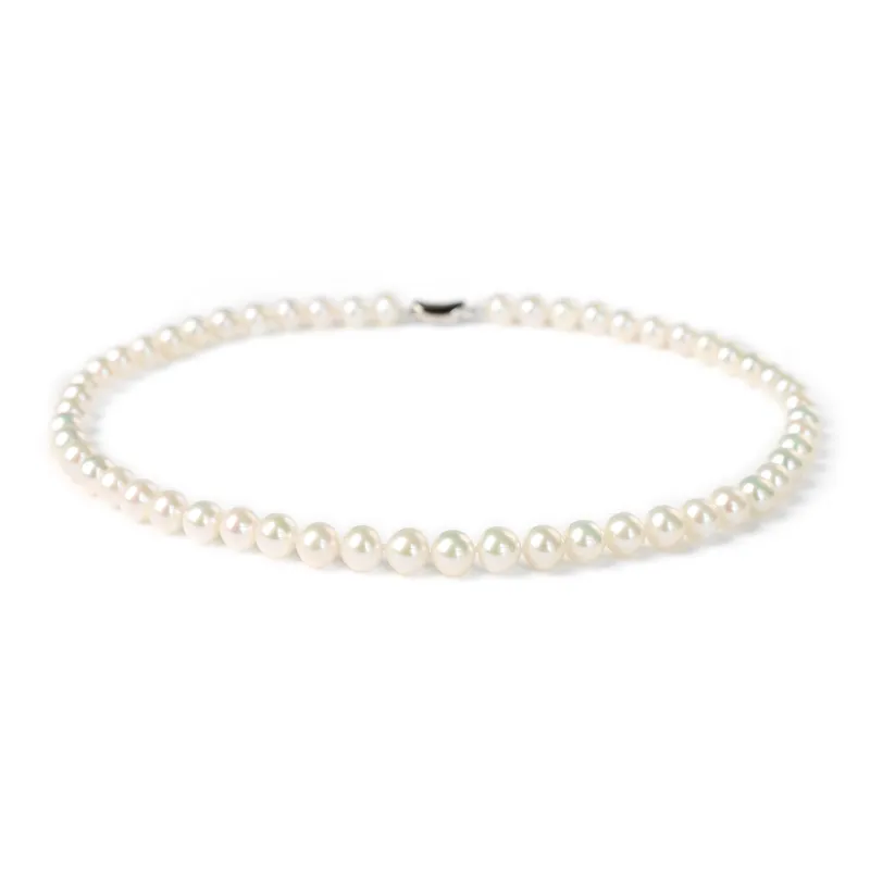Thai Poetry Pearls Pearl Necklaces Women's-0