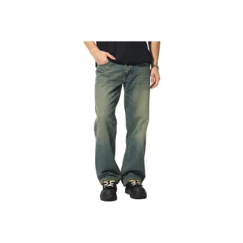 FAIRWHALE Jeans Unisex Vintage Blue