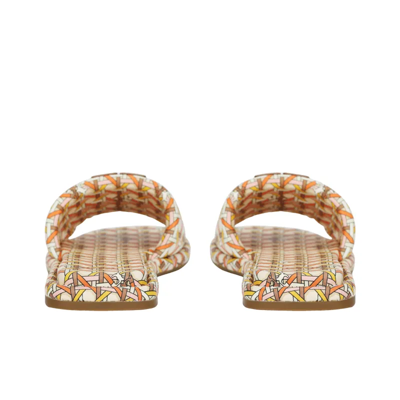 TORY BURCH Slip Resistant Slide Slippers Women's Umber-3