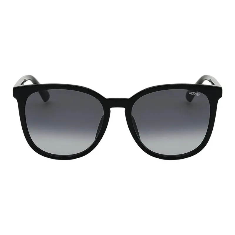 MOSCHINO Square Sunglasses Unisex Black-1