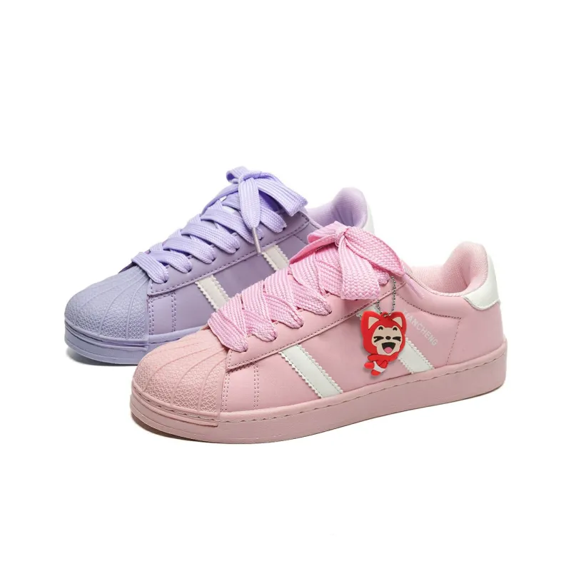 ALI THE FOX Slip Resistant Cushioning Abrasion Resistant Lightweight Low Top Skateboard Shoes Unisex-67