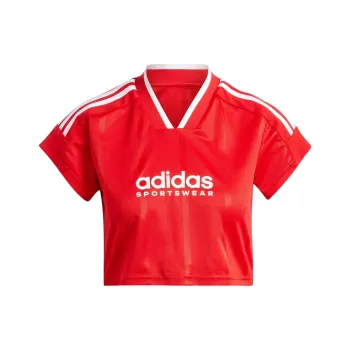Adidas T Shirt Women's Light Scarlet/White