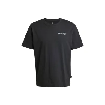 Adidas Terre POLYGIENE GRAPHIC T Shirt Men's Black
