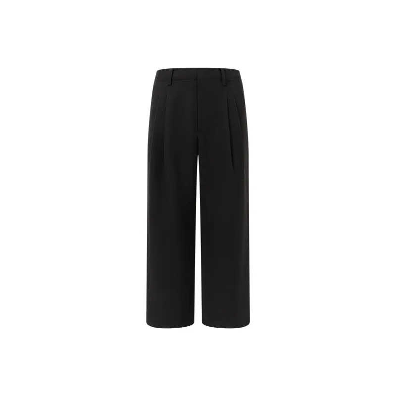 CHINISM Suit Trouser Unisex Black-0