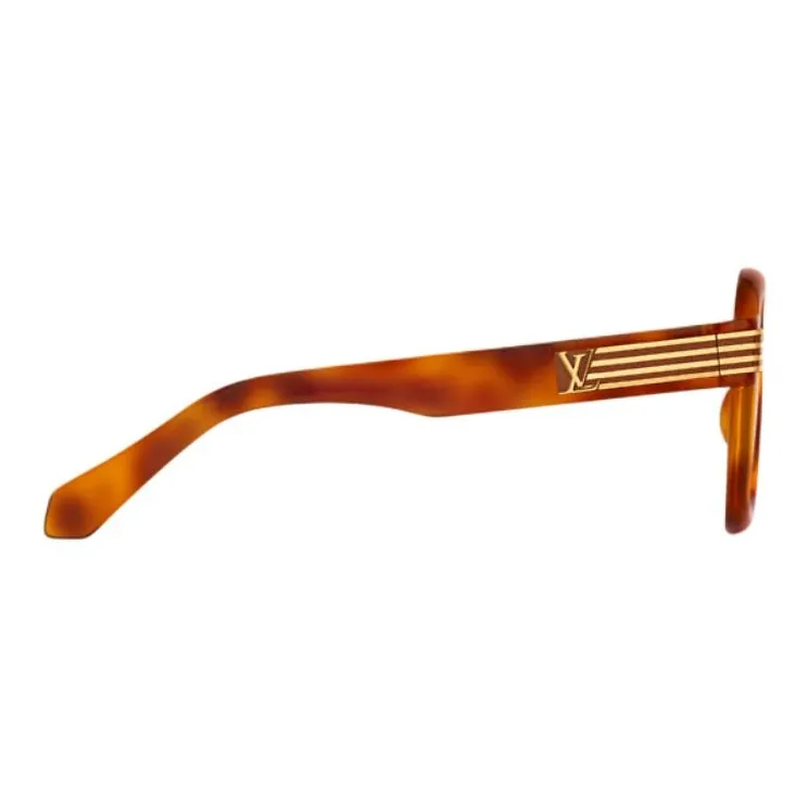 LOUIS VUITTON Lv Slide Large Square Round Sunglasses-3