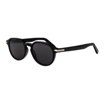 DIOR Acetate Round Sunglasses Unisex Black