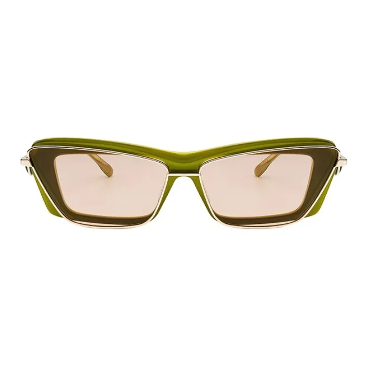 THE OWNER Plate Frame Square Sunglasses Unisex-7