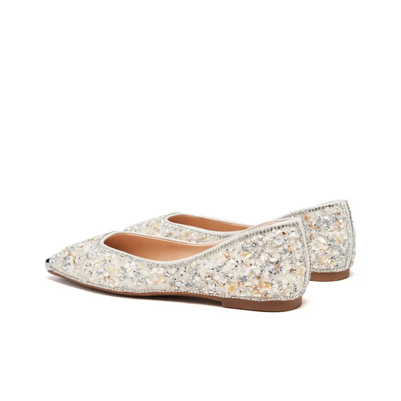 ST&SAT Women's Casual Shoes Women's Ecru/Champagne-3
