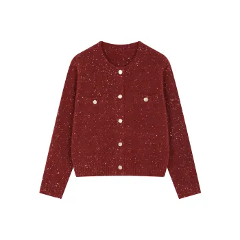 Mo Han Yi Mei Knitwear Women's Red