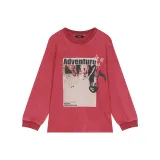 Distressed Washed Red