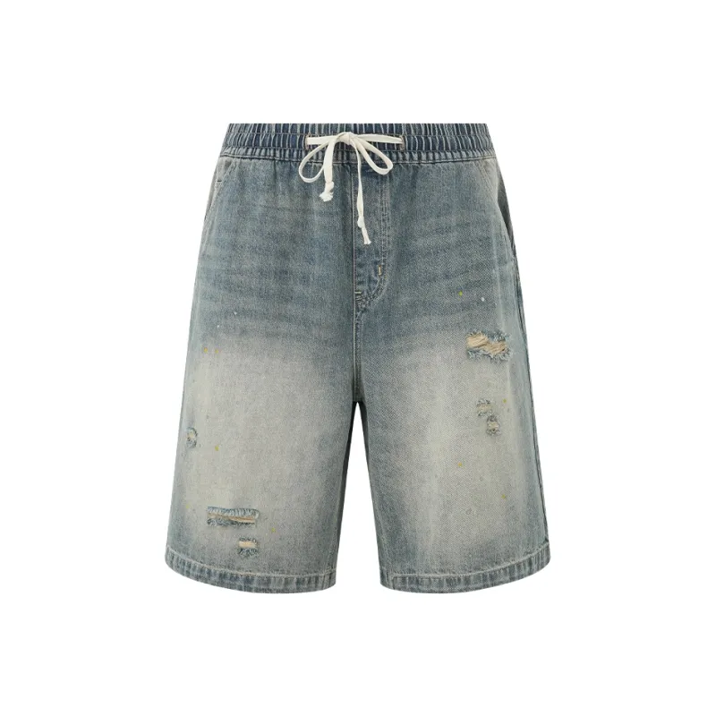 CHINISM Denim Shorts Unisex-6