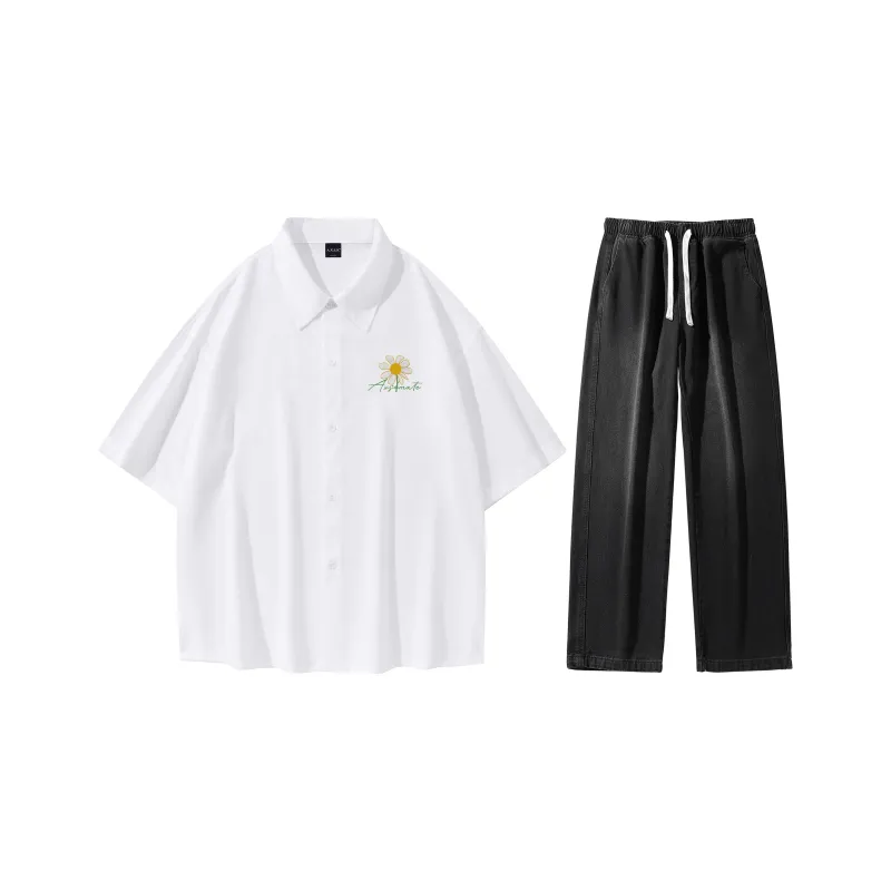 A.X.S.K Shirt Matching Set Unisex-6