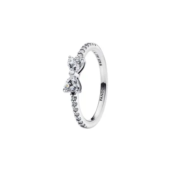 Pandora 925 Sterling Silver, Synthetic Cubic Zirconia Rings Women's Silver